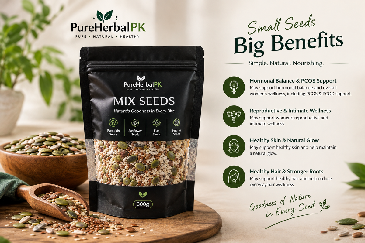 Organic Mix Seeds For PCOS, Hormonal Balance & Daily Energy